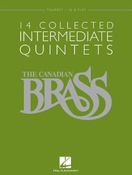 CB 14 COLLECTED INTERMEDIATE QUINTETS TRUMPET 1 cover